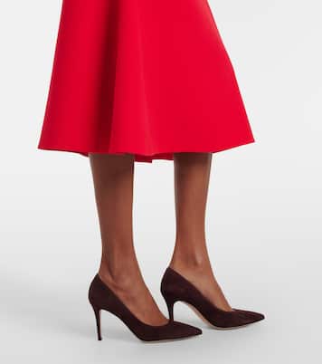 Midikleid Leontine aus Woll-Crêpe | Emilia Wickstead