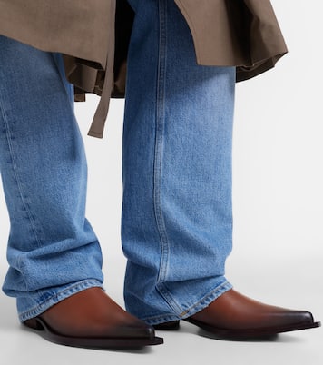 Cheer leather cowboy boots | Calvin Klein Collection