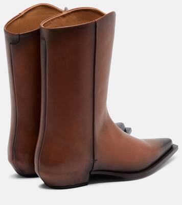 Cheer leather cowboy boots | Calvin Klein Collection