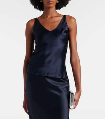 Sense of Shine silk-blend satin top | Dorothee Schumacher