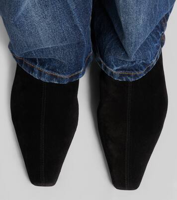 Bettina suede ankle boots | Paris Texas