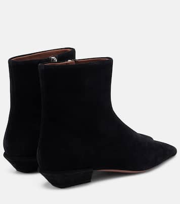 Bettina suede ankle boots | Paris Texas