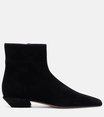 Bettina suede ankle boots | Paris Texas