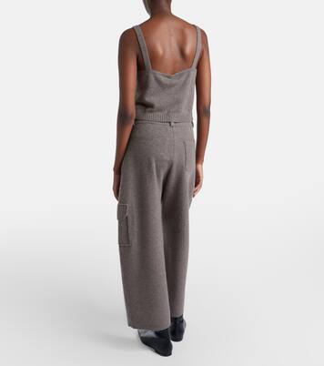 Azaria cashmere cargo pants | Lisa Yang