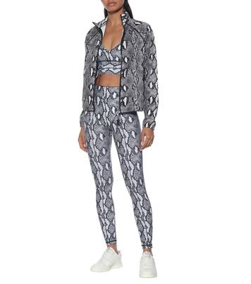 Snake-print sports bra | Adam Selman Sport