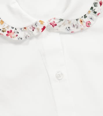 Stretch-cotton top | Il Gufo