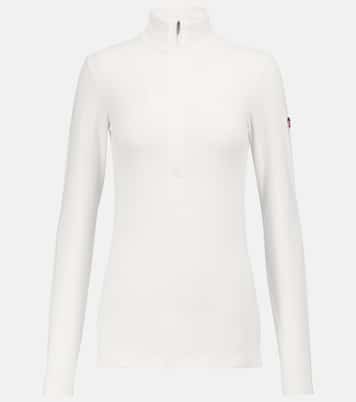 Top de esquí con media cremallera y logo | Fusalp