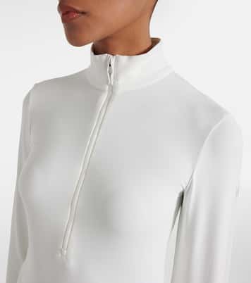 Top de esquí con media cremallera y logo | Fusalp