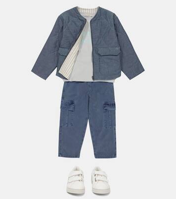 Steppjacke aus Chambray | The New Society