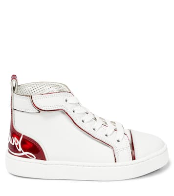 Baskets Funnytopi en cuir | Christian Louboutin Kids