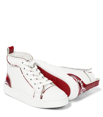 Baskets Funnytopi en cuir | Christian Louboutin Kids
