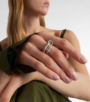 Ring Amaryllis aus Sterlingsilber und 18kt Gelbgold (750/1000) | Spinelli Kilcollin