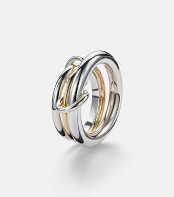 Ring Amaryllis aus Sterlingsilber und 18kt Gelbgold (750/1000) | Spinelli Kilcollin