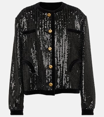 Jacke mit Pailletten | Blazé Milano