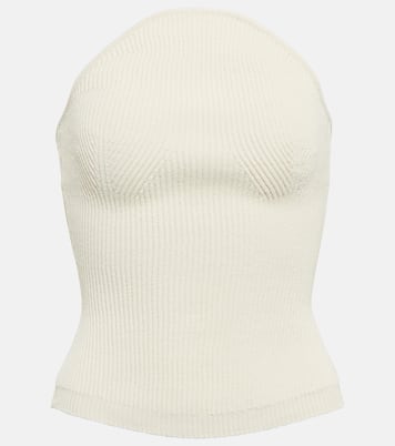 Bustier-Top Jericho aus Rippstrick | Khaite