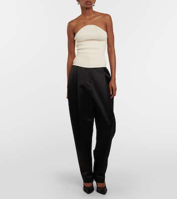 Bustier-Top Jericho aus Rippstrick | Khaite