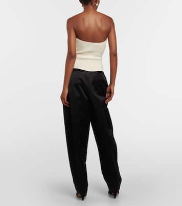 Bustier-Top Jericho aus Rippstrick | Khaite