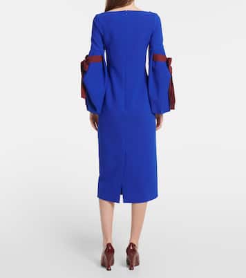 Robe midi Calispi en crêpe | Roksanda