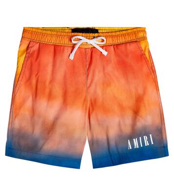 Gradient swim trunks | Amiri Kids