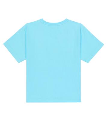 Printed cotton jersey T-shirt | Moschino Kids