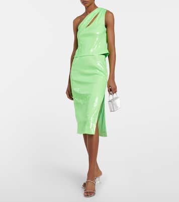 Midirock mit Pailletten | Rotate