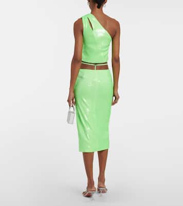 Midirock mit Pailletten | Rotate