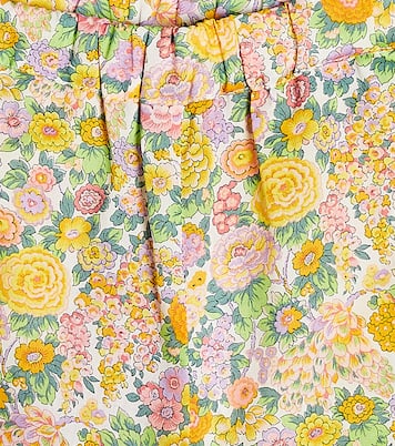 Baby floral cotton shorts | Tartine et Chocolat