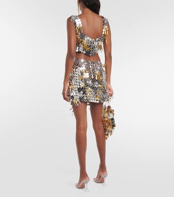 Verzierter Minirock | Rabanne