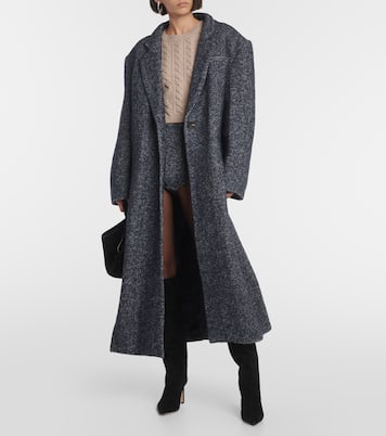 Cappotto oversize in misto alpaca | Christopher Esber