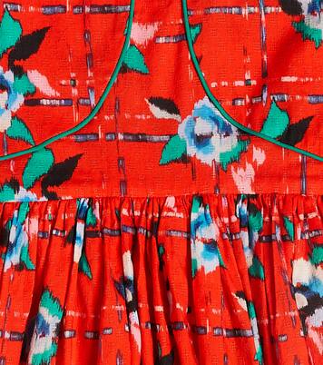 Temple printed cotton dress | Morley