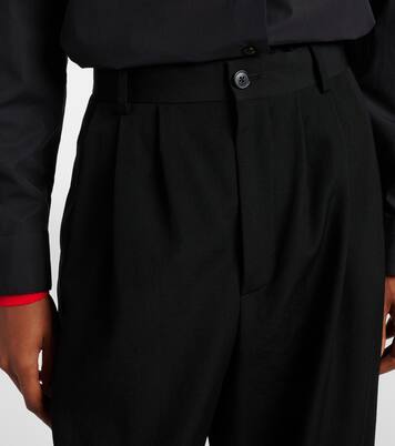 Rufus wool wide-leg pants | The Row