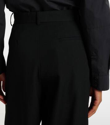 Rufus wool wide-leg pants | The Row
