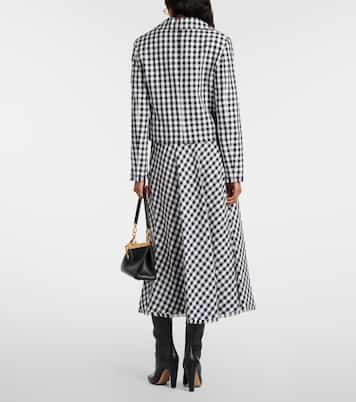 Gingham cropped blazer | Etro