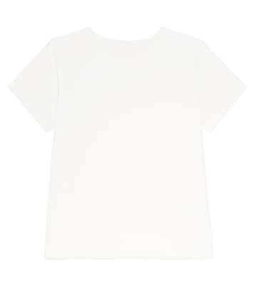 Logo cotton-blend jersey T-shirt | Versace Kids