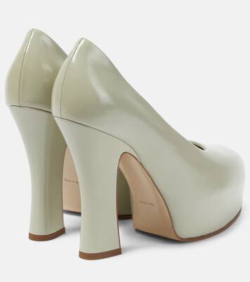 Plateau-Pumps 130 aus Leder | Burberry