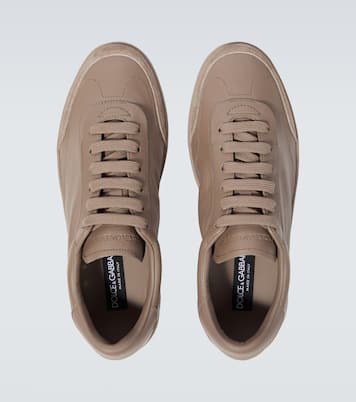 Baskets Saint Tropez en cuir | Dolce&Gabbana