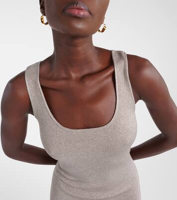 Robe longue métallisée | Tom Ford