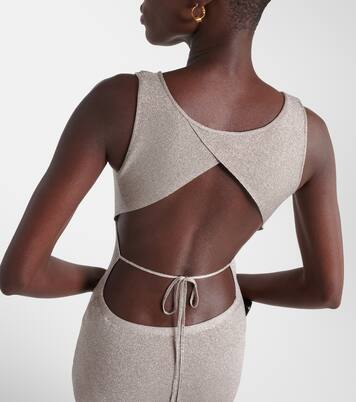 Robe longue métallisée | Tom Ford