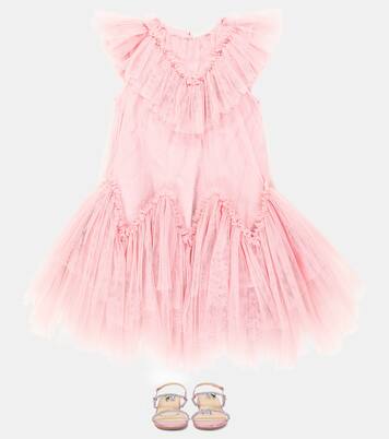 Lacquer ruffled tulle dress | Tutu Du Monde
