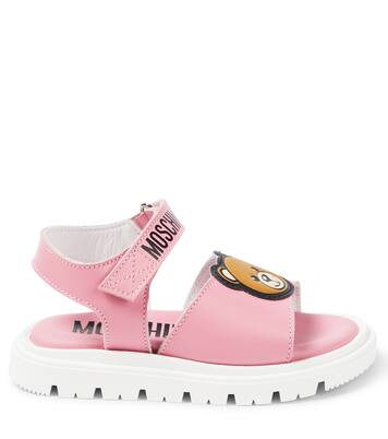 Teddy Bear leather sandals  | Moschino Kids