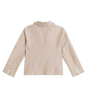 Aristide linen and cotton blazer | Bonpoint
