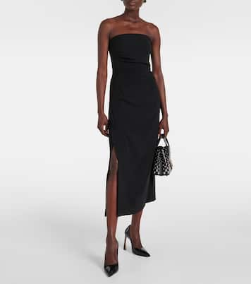 Abito midi Shira in crêpe  | Proenza Schouler