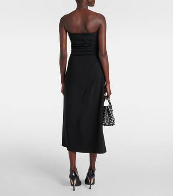 Abito midi Shira in crêpe  | Proenza Schouler