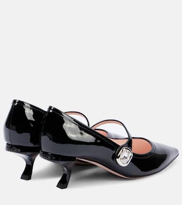 Pumps Mary Jane Virgule Babies in vernice | Roger Vivier