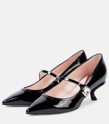 Pumps Mary Jane Virgule Babies in vernice | Roger Vivier