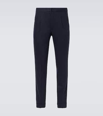 Pantalones rectos de lana | Thom Sweeney