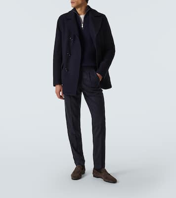 Pantalones rectos de lana | Thom Sweeney