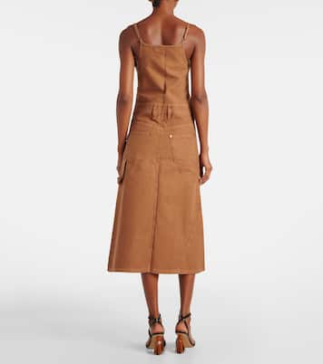 Midikleid aus Baumwolle | JW Anderson