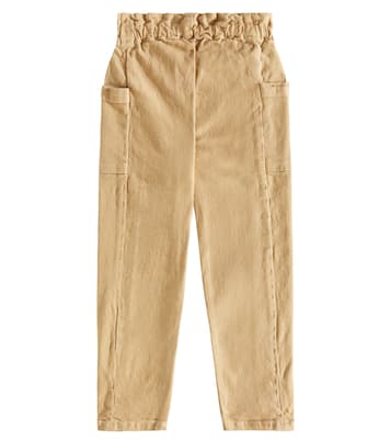 Tiche cotton straight pants | Bonpoint