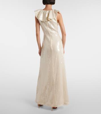 Maxikleid mit Pailletten | Rotate